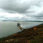 Instalan con éxito gabarra en la captación del embalse El Pueblito en Guárico