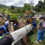 Hidroven canaliza aguas pluviales en Mérida con tubería de 30 pulgadas en El Valle