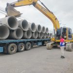 Gobierno Bolivariano entrega tuberías en el municipio Peña de Yaracuy para optimizar red de aguas servidas