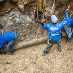Sustituyen tres metros de tubería para optimizar el servicio de agua potable en el municipio Junín
