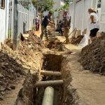 Inician sustitución de 120 metros de colector para aguas servidas en Coche