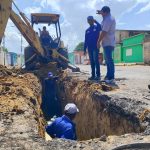 Sustituyen 50 metros de colector en el sector La Guinea de Coro