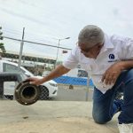 Inspeccionan trabajos de rehabilitación en la estación de bombeo de aguas servidas Norte en Falcón