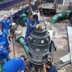 Hidroven instala motor en estación de bombeo La Blanca para optimizar distribución de agua a 7.000 familias en Táchira