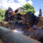 Gobierno Bolivariano avanza con sustitución de 500 metros de tubería en Baruta